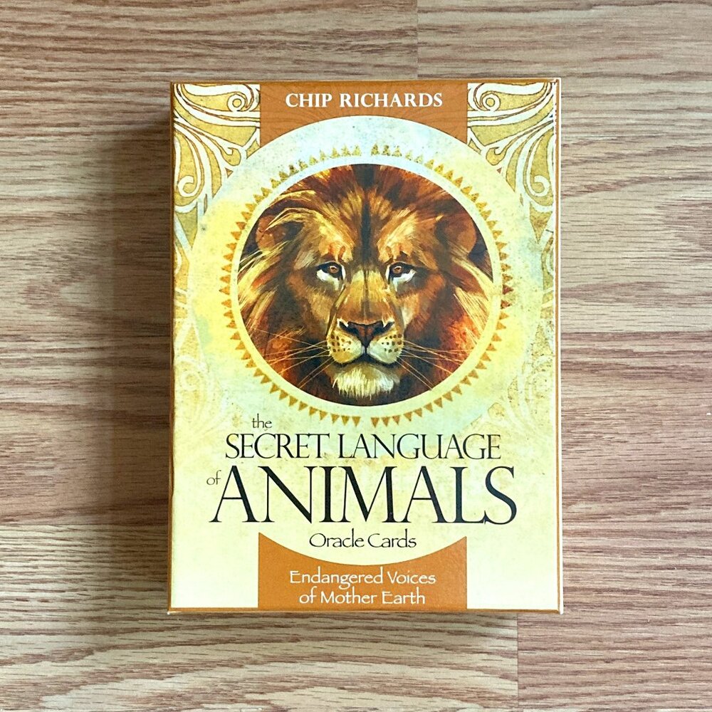 The Secret Language of Animals Oracle Cards by Chip Richards